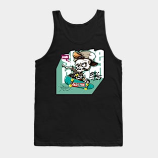 skull skates dead guys Tank Top